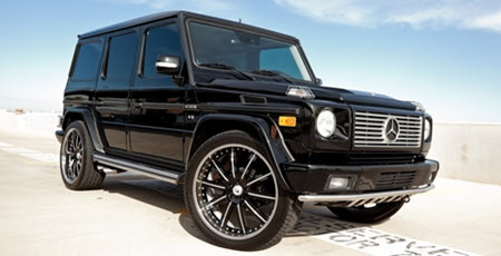 Black Mercedes Vehicle