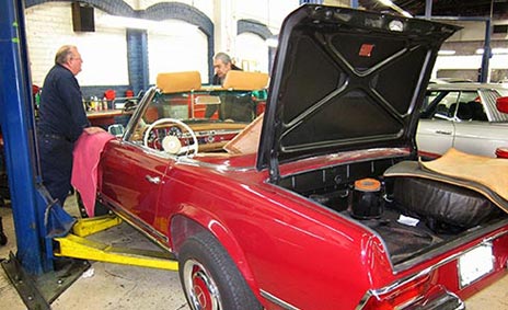 Pete's, Inc. | Red Mercedes